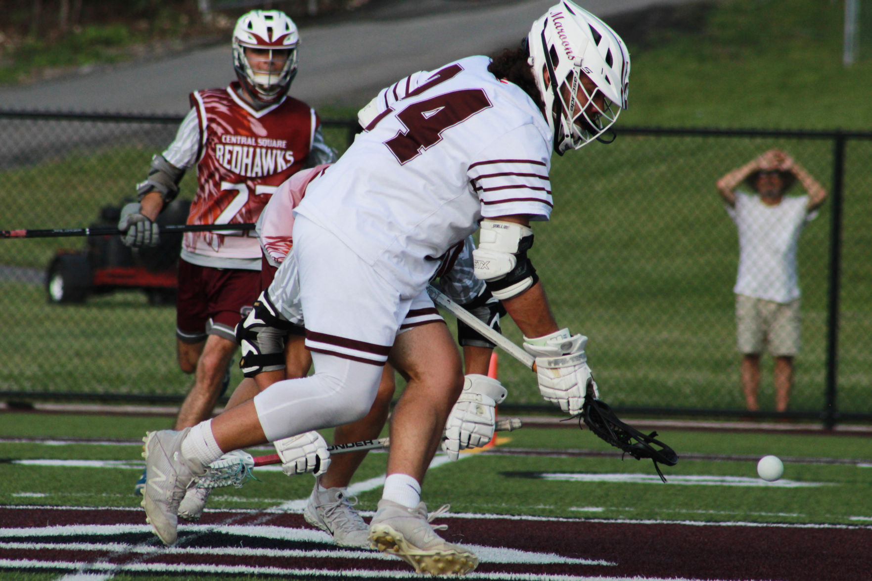 Boys lacrosse: Auburn vs Central Square - 7